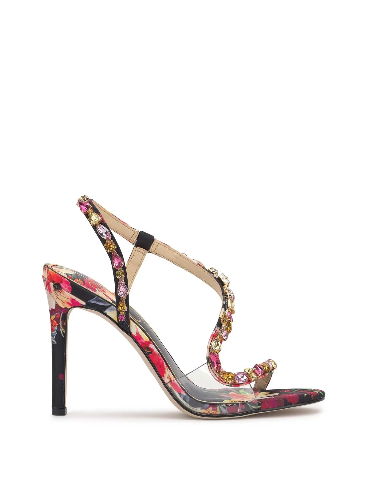 Jaycin High Heel in Black Blossom sold by Jessica Simpson