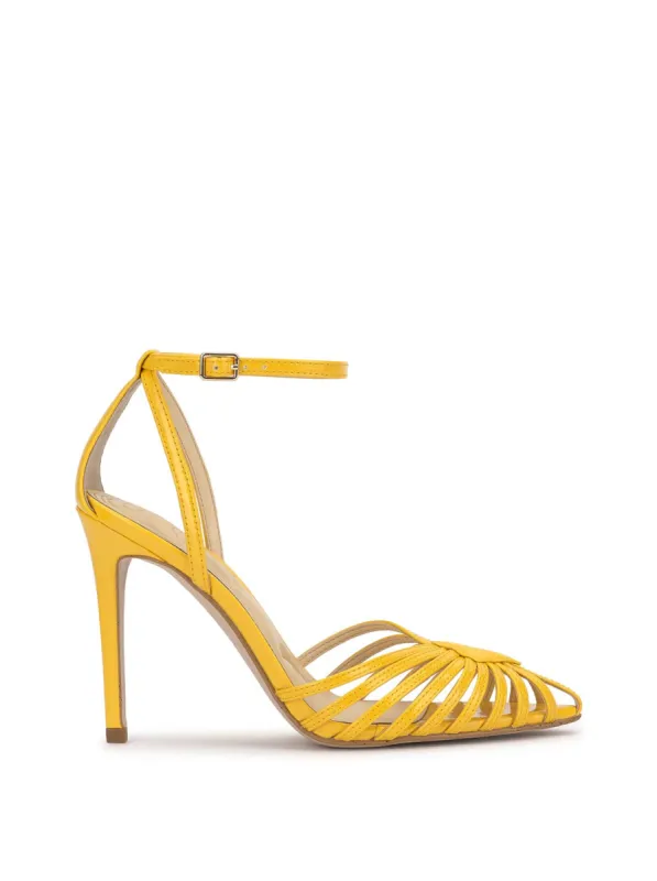 Paveri Pump in Golden Yellow sold by Jessica Simpson