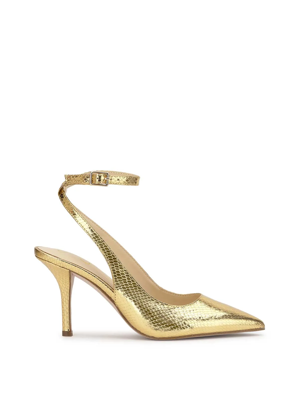 Miriale Pump in Gold sold by Jessica Simpson
