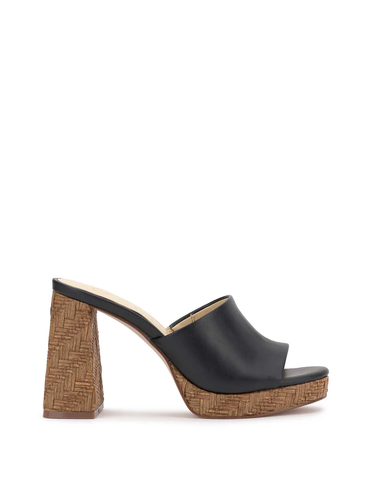 Kameena Mule Platform Sandal in Black sold by Jessica Simpson