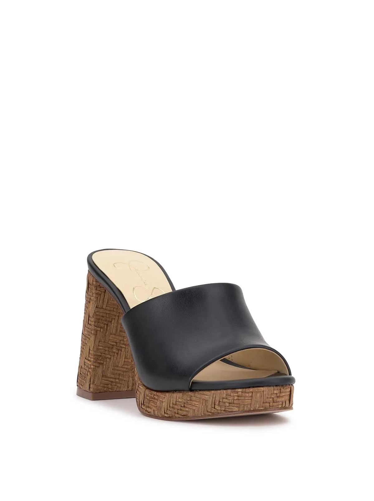Kameena Mule Platform Sandal in Black sold by Jessica Simpson product image thumbnail 3