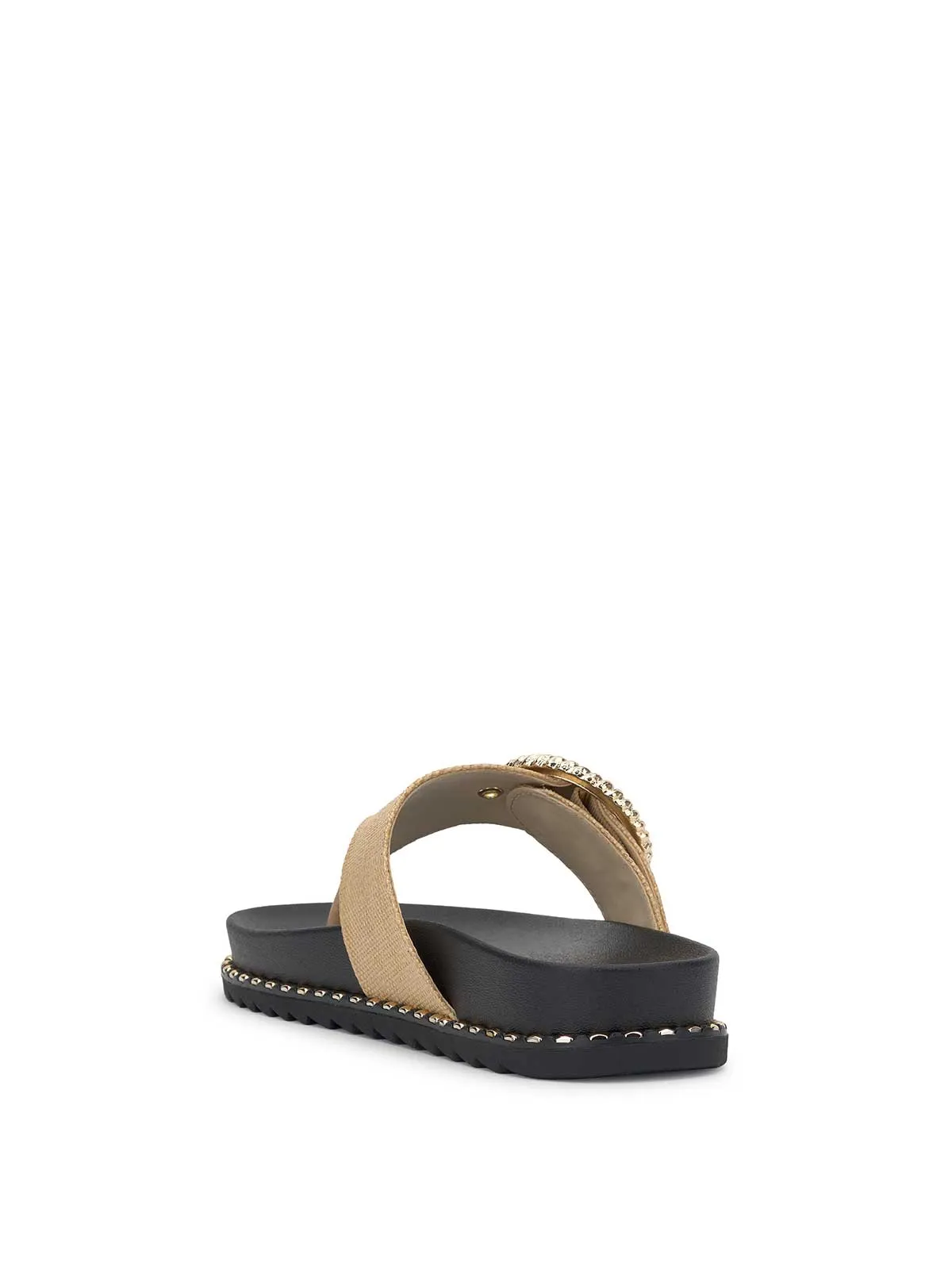 Cymmeri Flat Sandal in Natural Raffia sold by Jessica Simpson product image thumbnail 3