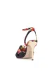 Neveny High Heel Sandal in Black Blossom sold by Jessica Simpson