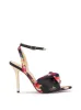 Neveny High Heel Sandal in Black Blossom sold by Jessica Simpson