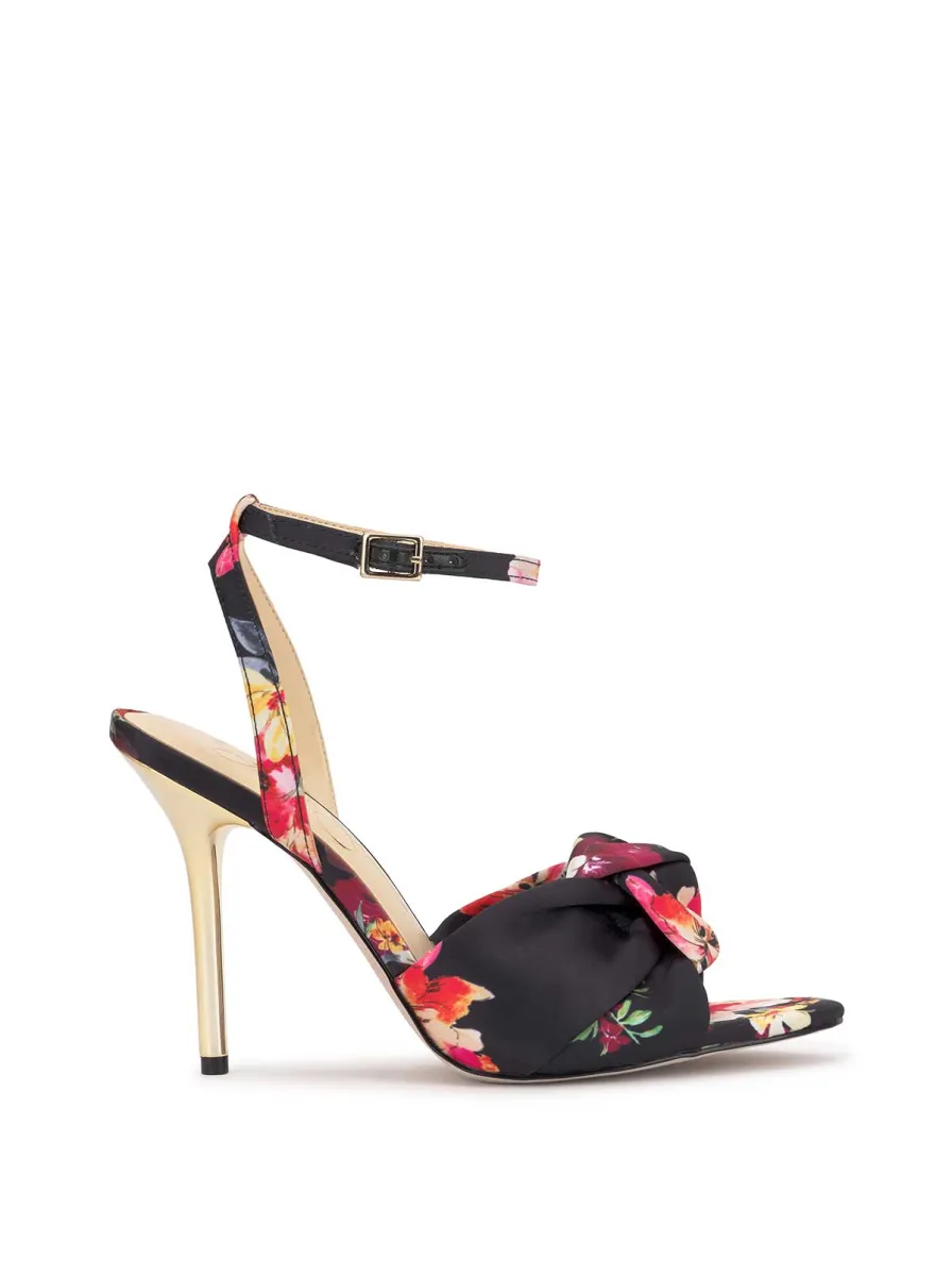 Neveny High Heel Sandal in Black Blossom sold by Jessica Simpson