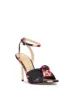 Neveny High Heel Sandal in Black Blossom sold by Jessica Simpson
