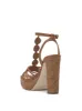 Colero High Heel Sandal in Western Tan sold by Jessica Simpson