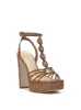 Colero High Heel Sandal in Western Tan sold by Jessica Simpson