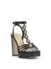 Colero High Heel Sandal in Black sold by Jessica Simpson