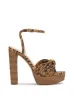 Immie Platform Sandal in Tiger Print sold by Jessica Simpson