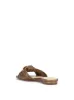 Dydra Knotted Flat Sandal in Bronze sold by Jessica Simpson