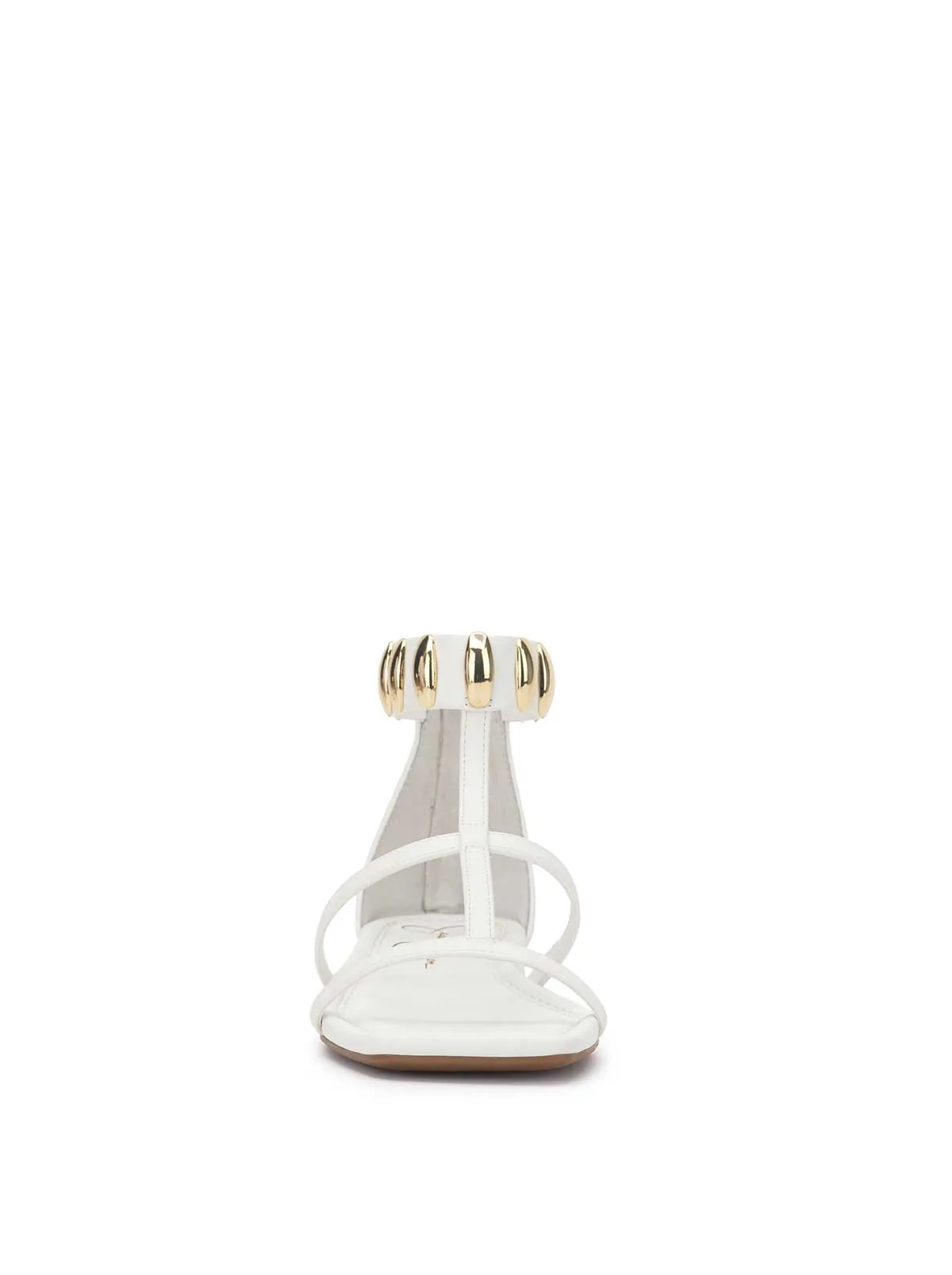 Elusta Flat Sandal in Bright White sold by Jessica Simpson product image thumbnail 2