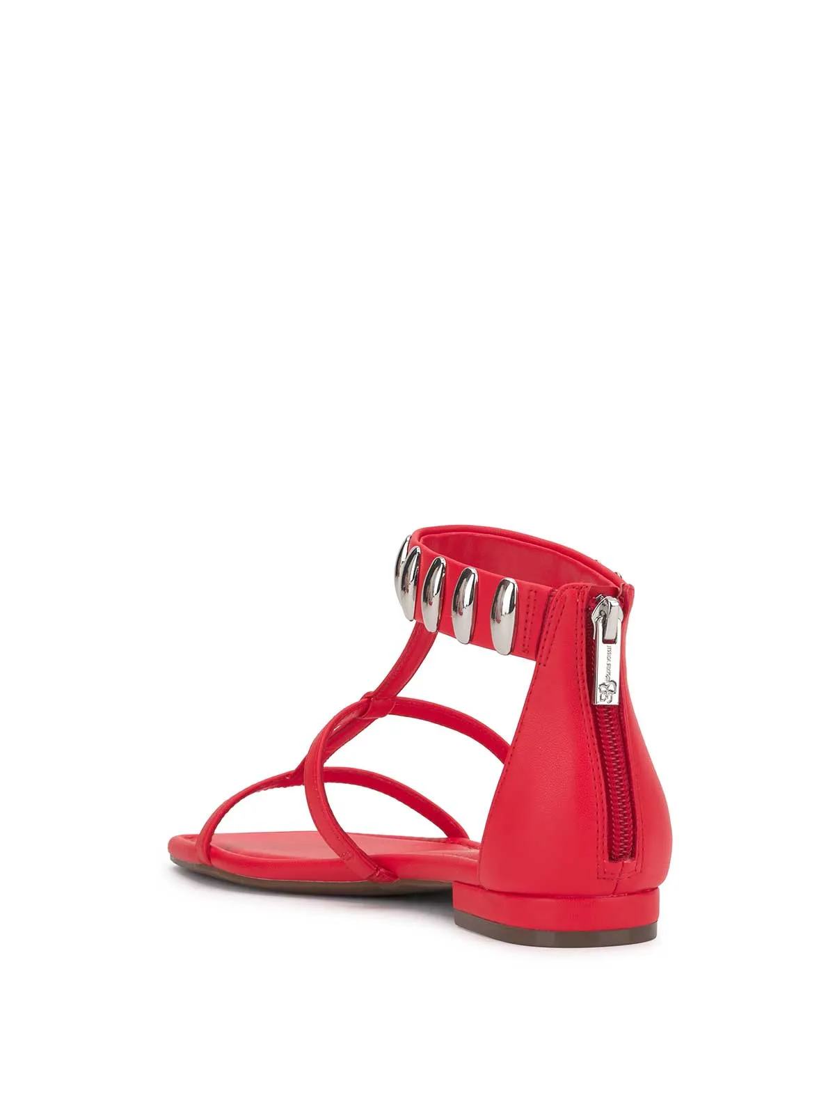 Elusta Flat Sandal in Poppy sold by Jessica Simpson product image thumbnail 3