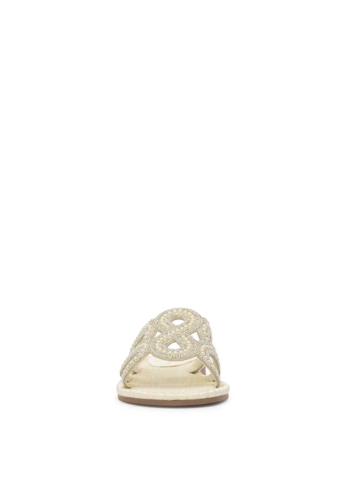 Bria Flat Sandal in Ivory sold by Jessica Simpson product image thumbnail 2
