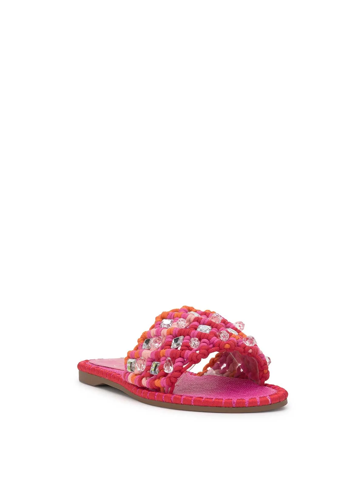 Brennara Flat Sandal in Bright Orchid sold by Jessica Simpson product image thumbnail 4