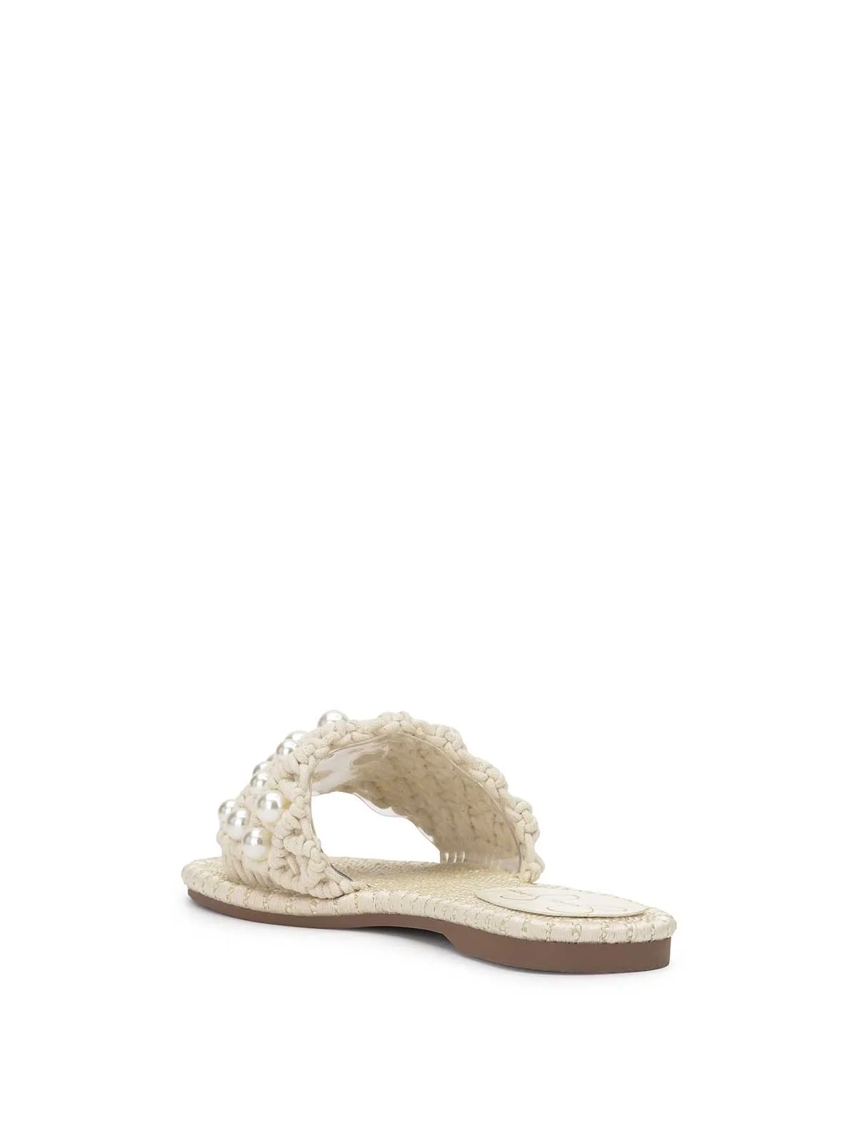 Brennara Flat Sandal in Cream sold by Jessica Simpson product image thumbnail 3