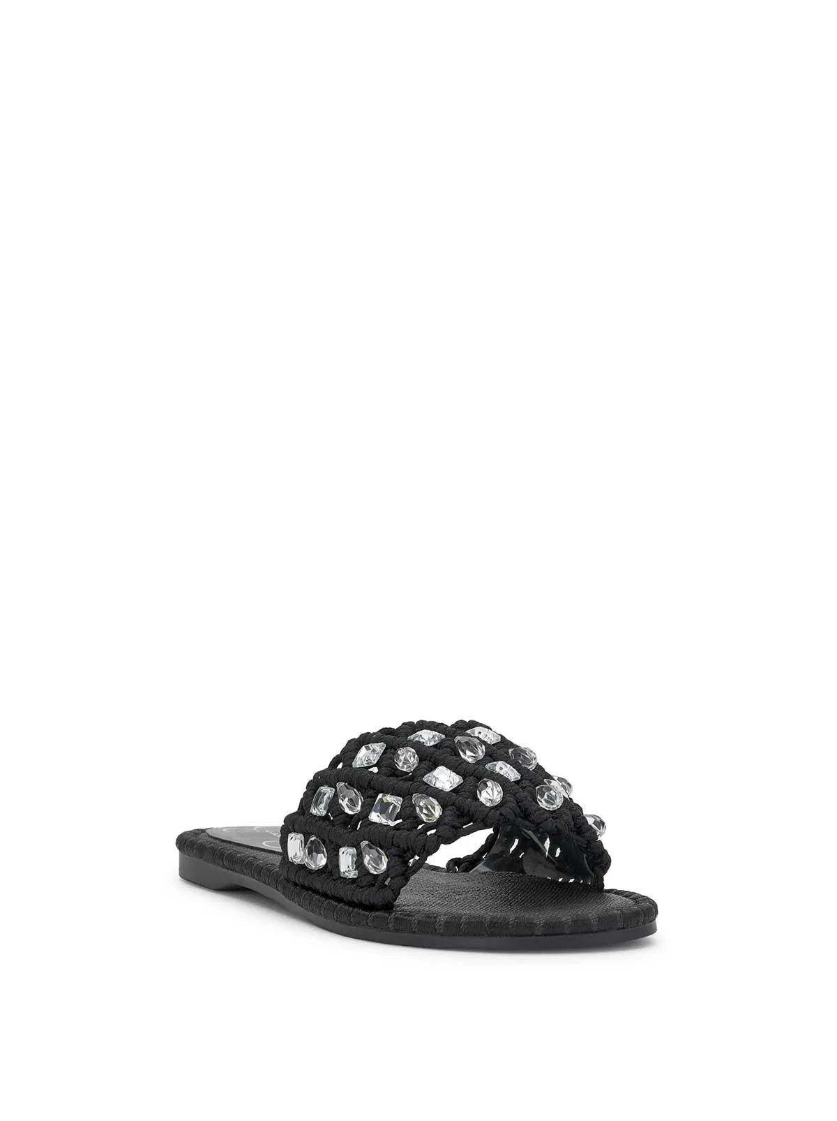 Brennara Flat Sandal in Black sold by Jessica Simpson product image thumbnail 4