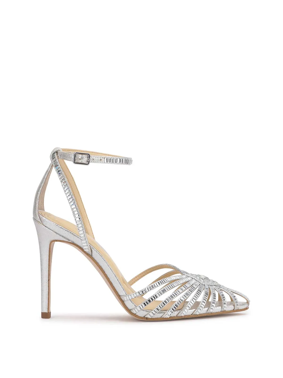 Paveri Pump in Silver sold by Jessica Simpson