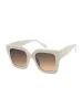 Chic Oversized Square Sunglasses in Cream sold by Jessica Simpson