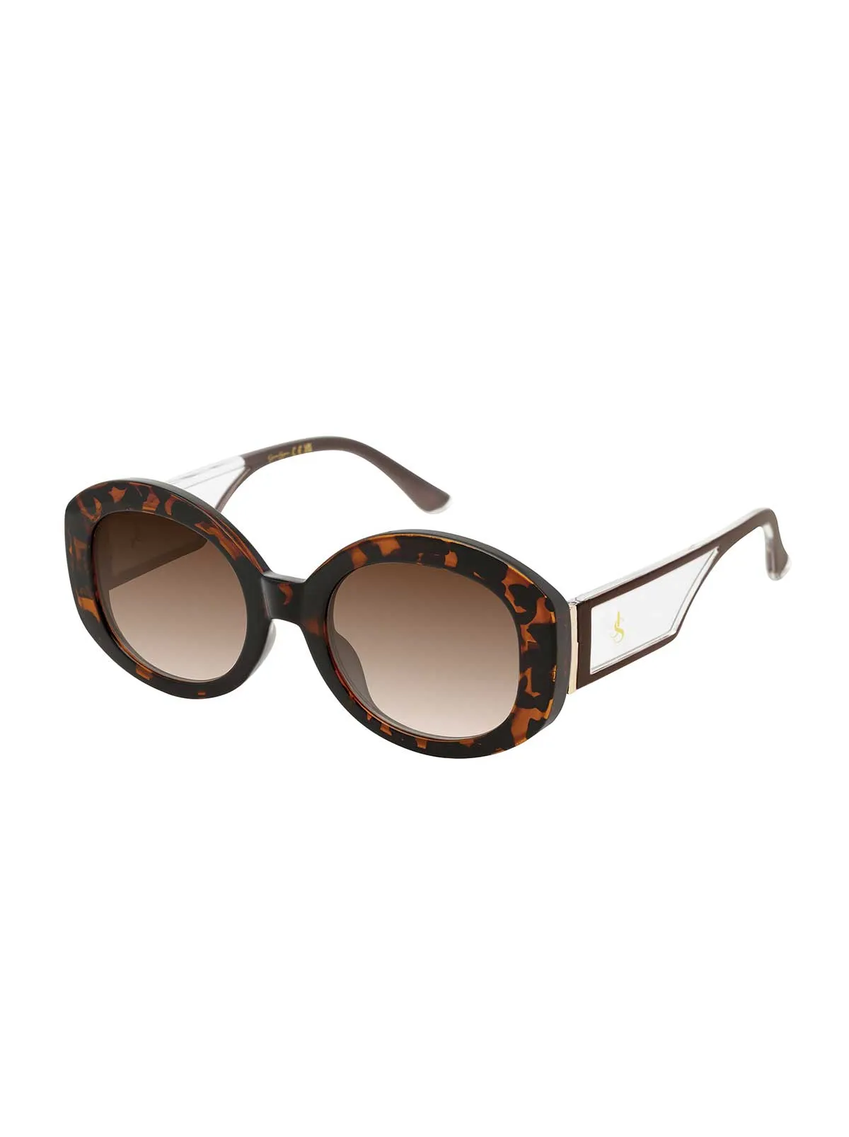 Chic Oval Sunglasses in Tortoise sold by Jessica Simpson