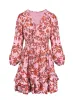 Yara Dress in Rosebloom Wild Jacobeans sold by Jessica Simpson