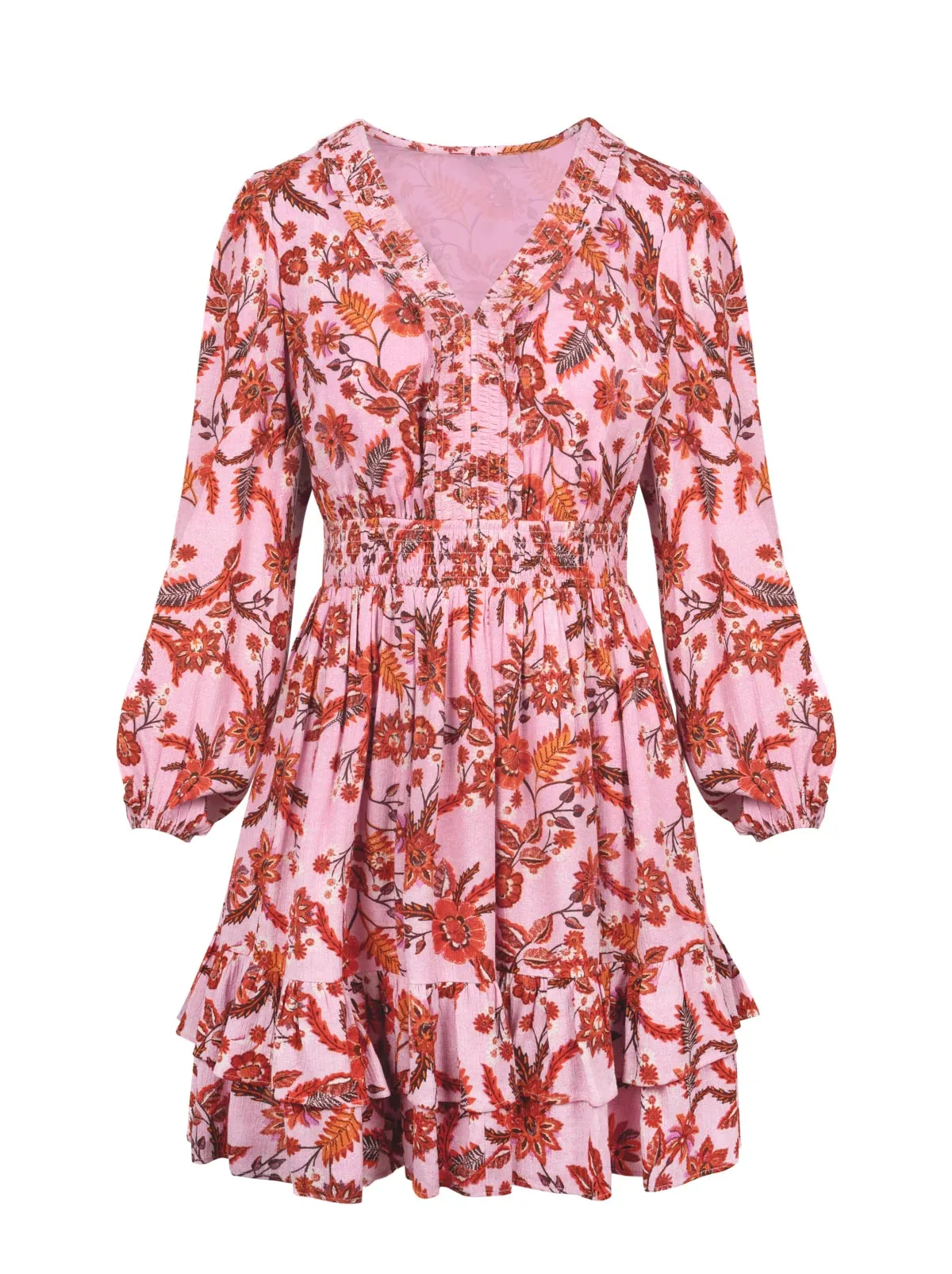 Yara Dress in Rosebloom Wild Jacobeans sold by Jessica Simpson product image thumbnail 5