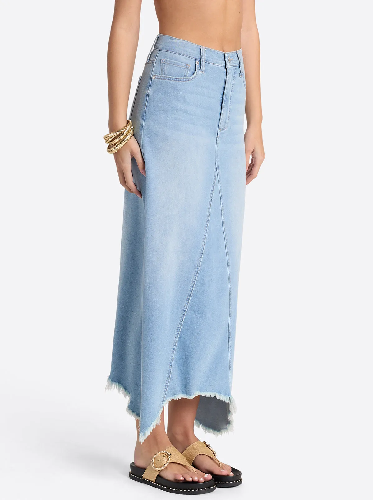 Della Maxi Skirt in Mystic Breeze sold by Jessica Simpson product image thumbnail 2