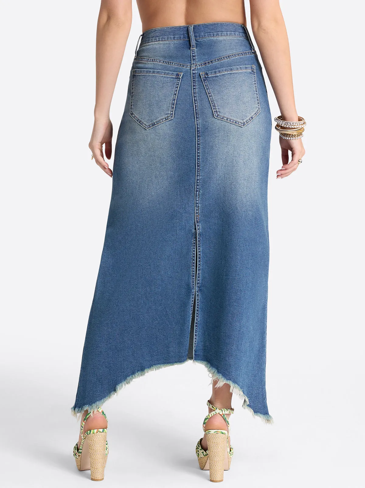 Della Maxi Skirt in Chorus sold by Jessica Simpson product image thumbnail 4