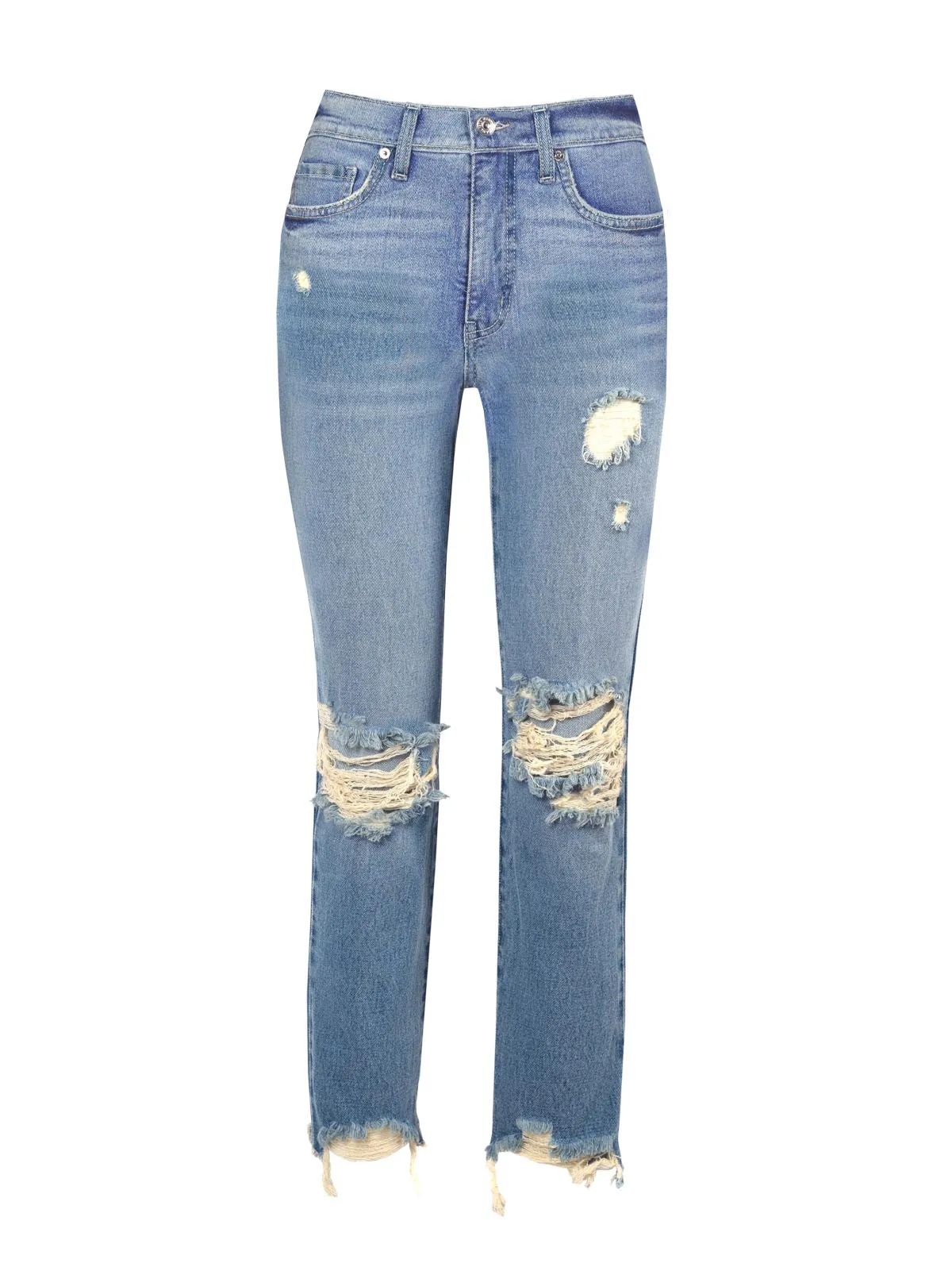 Harmony Straight High Rise Jeans in Incline sold by Jessica Simpson product image thumbnail 5