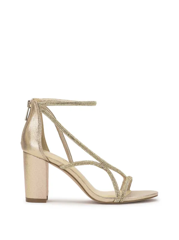 Shiny High Heel in Champagne sold by Jessica Simpson