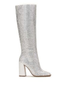 Lovelly Embellished Boot in White sold by Jessica Simpson