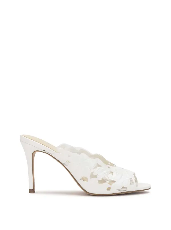 Justera High Heel in White sold by Jessica Simpson