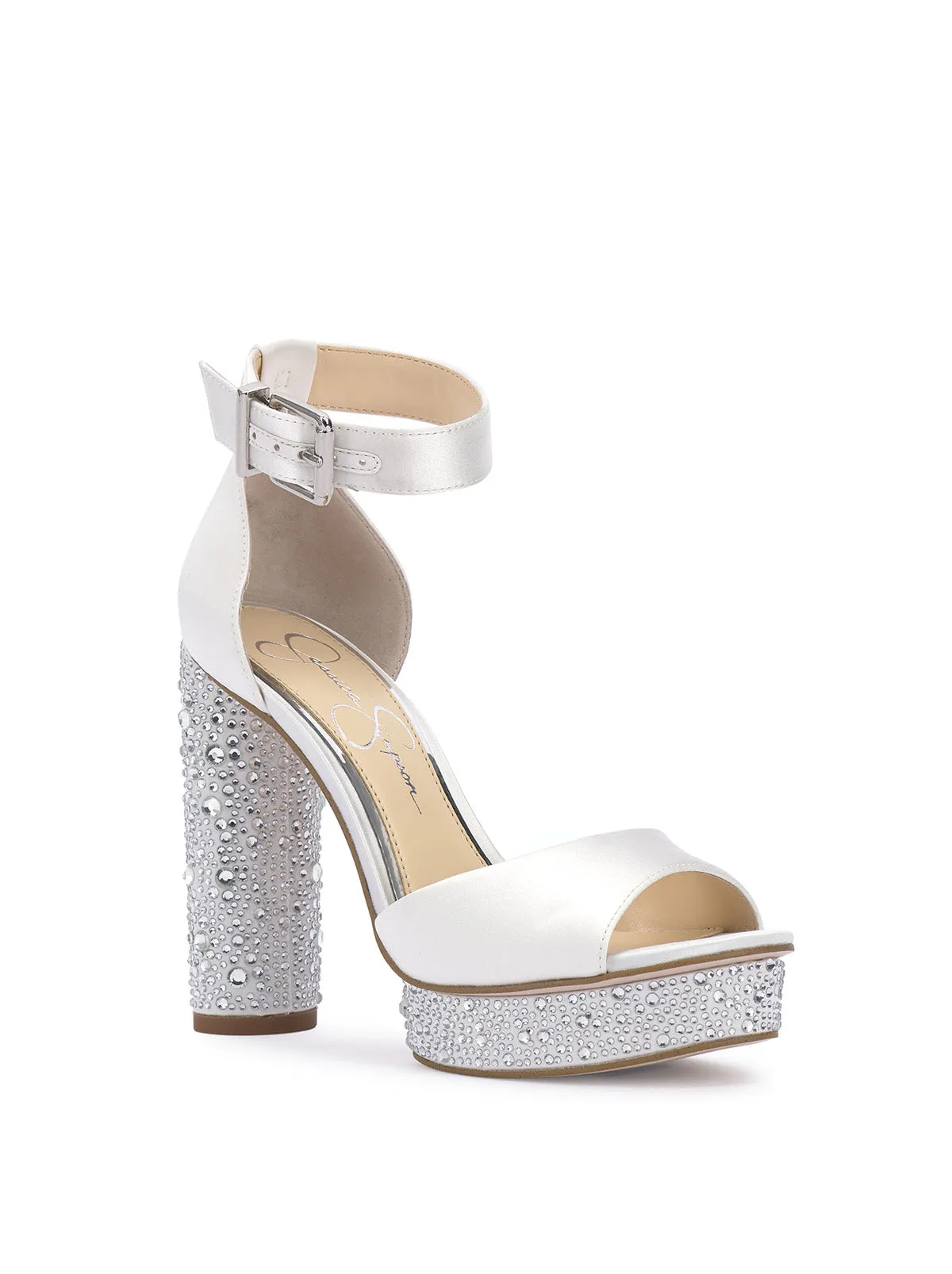 Everyn High Heel in Bridal White sold by Jessica Simpson product image thumbnail 5