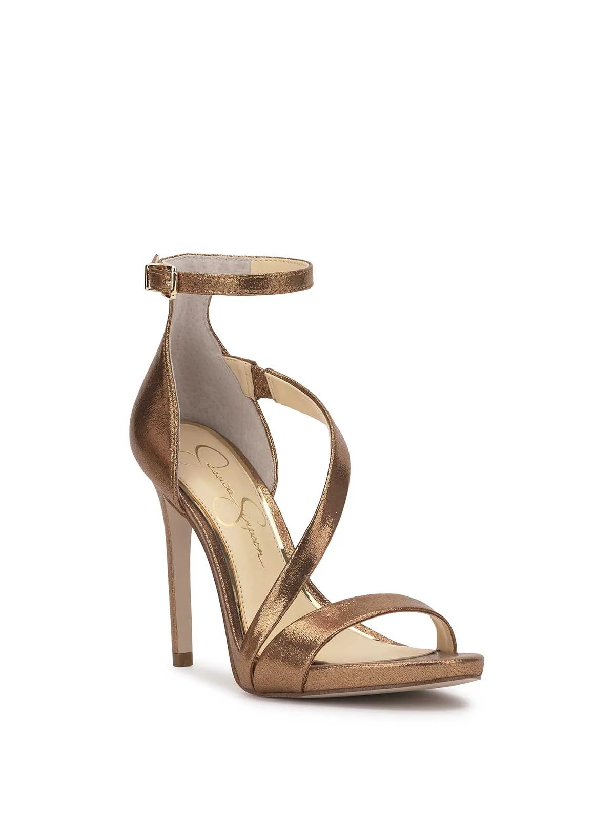 Rayli High Heel Sandal in Bronze sold by Jessica Simpson product image thumbnail 4
