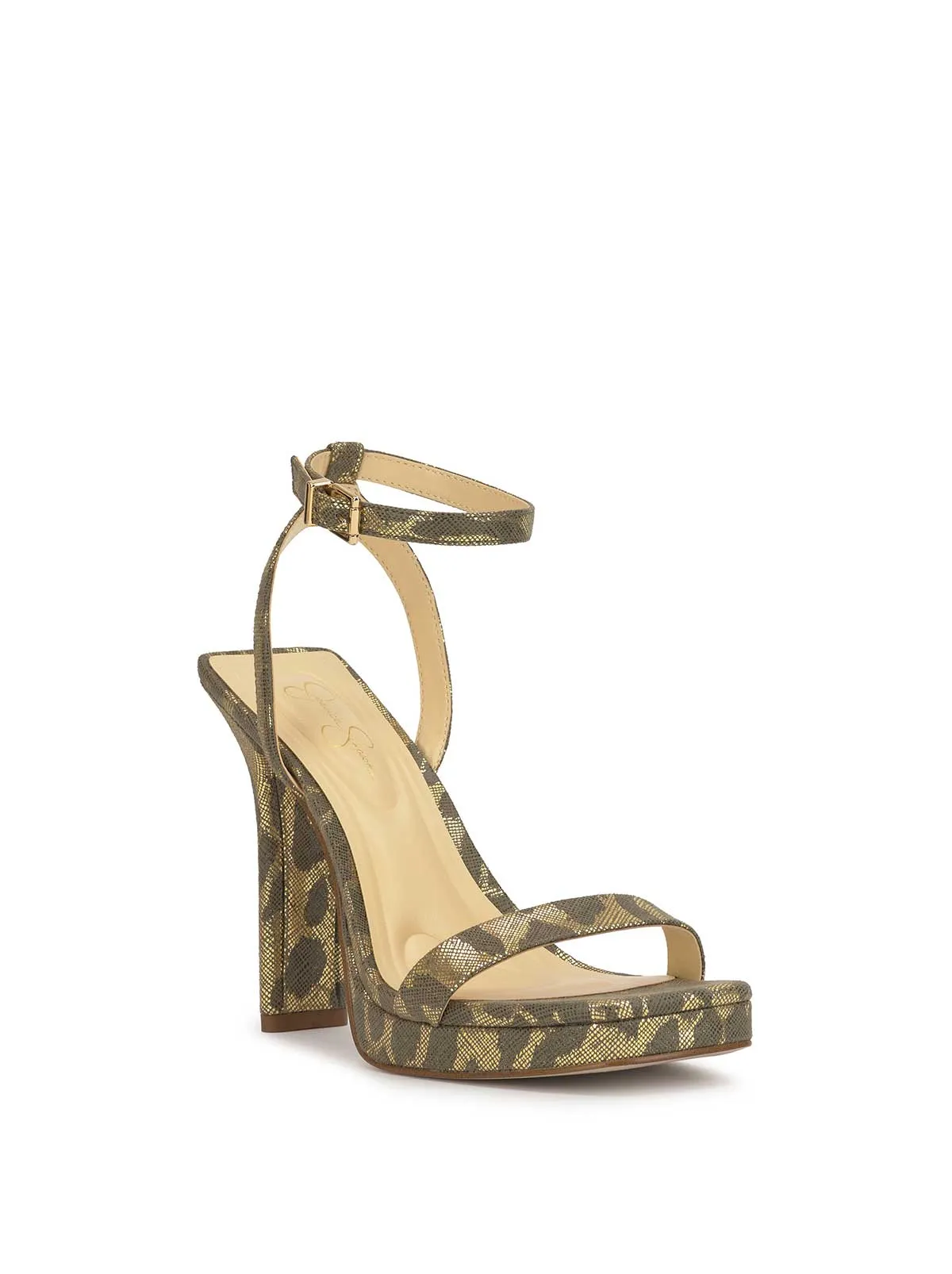 Adonia High Heel in Golden Leopard sold by Jessica Simpson product image thumbnail 4
