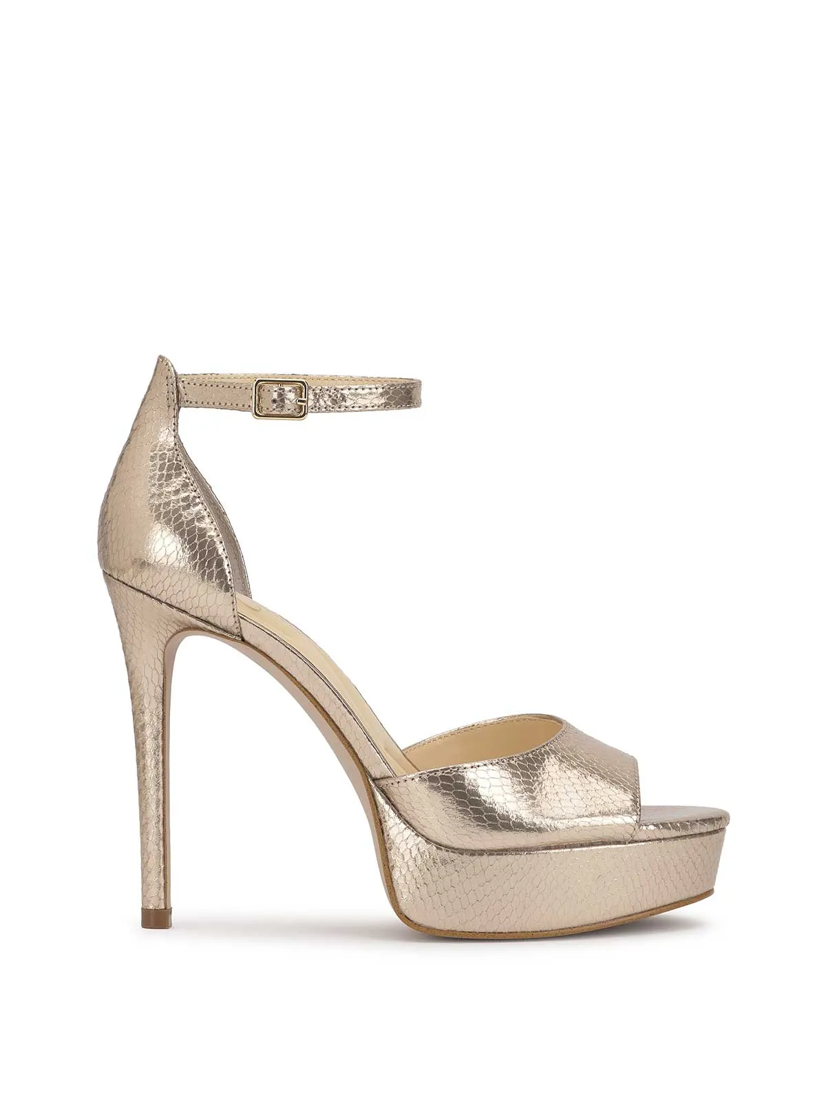 Sohilea Platform in Champagne sold by Jessica Simpson