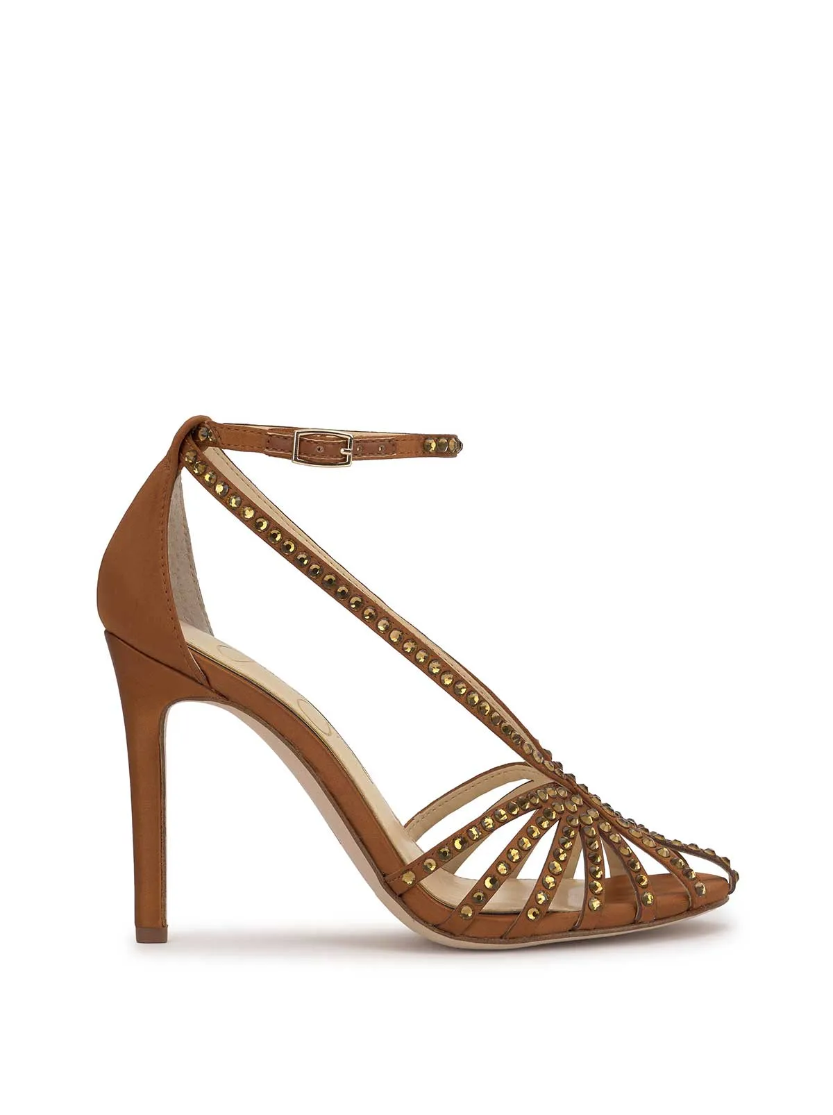 Jittale High Heel in Golden Copper sold by Jessica Simpson