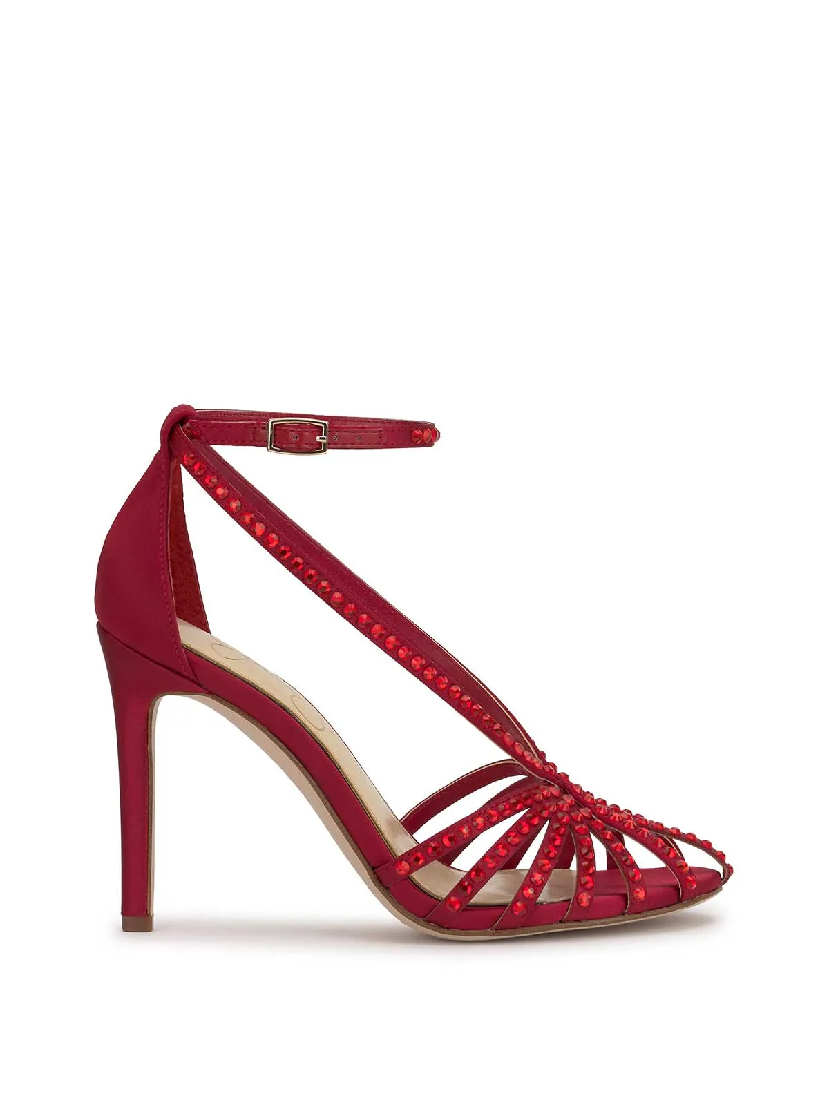 Jittale High Heel in Chili Pepper sold by Jessica Simpson