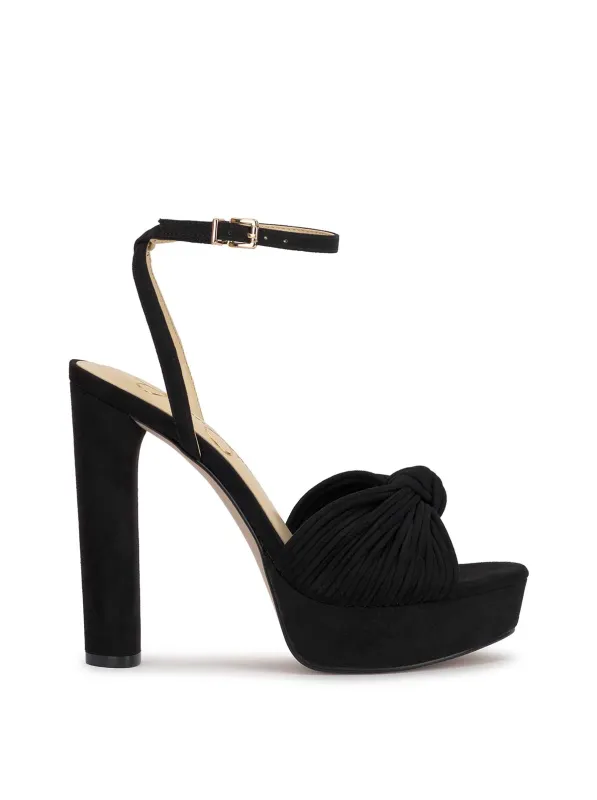 Immie Platform Sandal in Black sold by Jessica Simpson