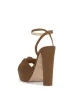 Immie Platform Sandal in Safari Brown sold by Jessica Simpson