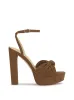 Immie Platform Sandal in Safari Brown sold by Jessica Simpson
