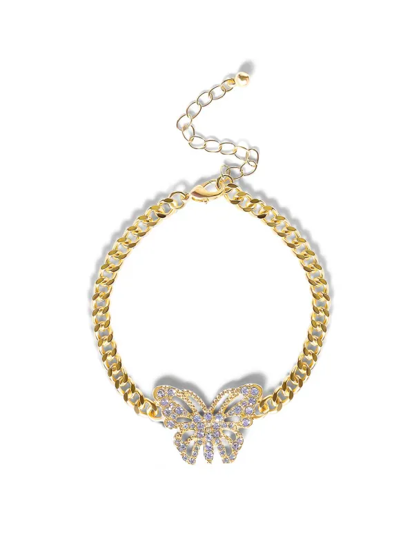 Butterfly Charm Bracelet sold by Jessica Simpson
