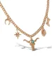 Gold Multi Pendant Necklace sold by Jessica Simpson