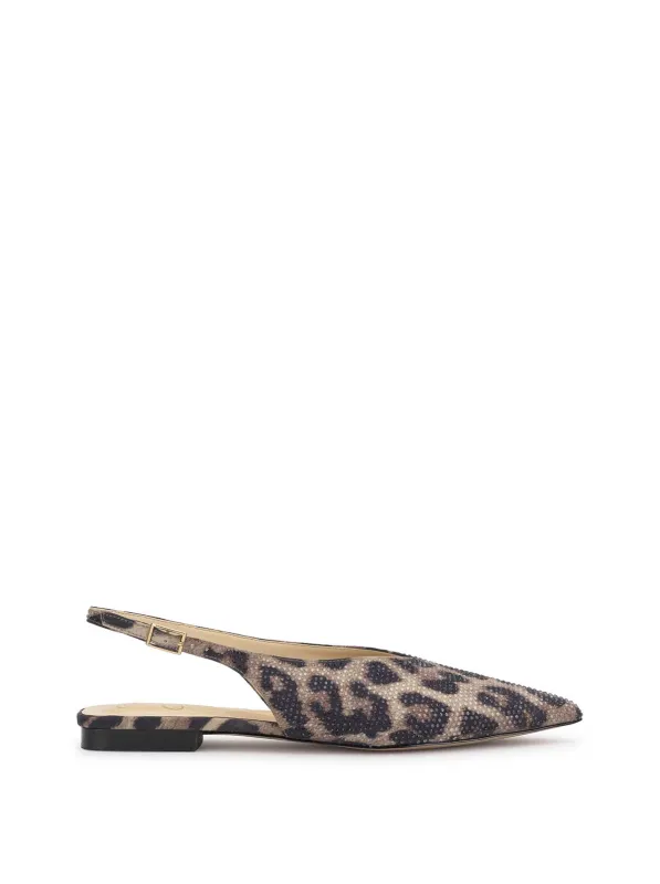 Mezzah Flat in Leopard sold by Jessica Simpson
