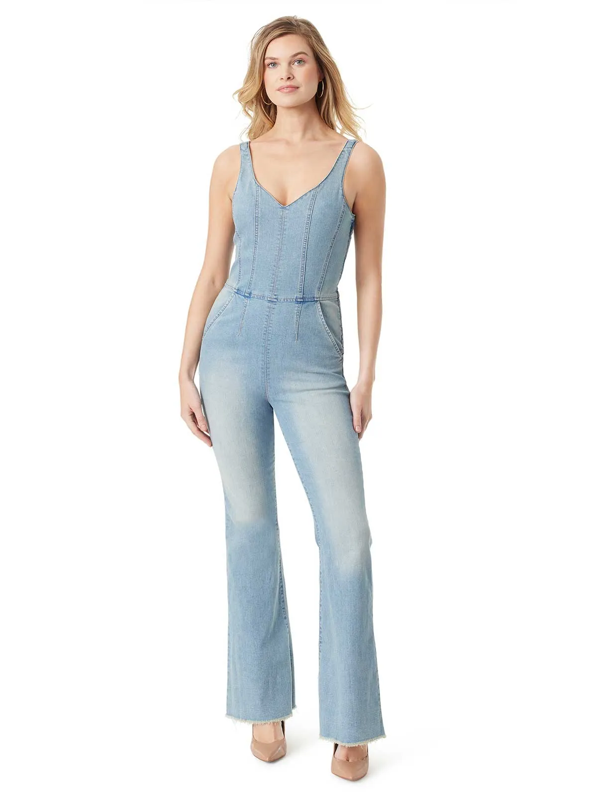 Colleen Jumpsuit in Sightseeing sold by Jessica Simpson product image thumbnail 3