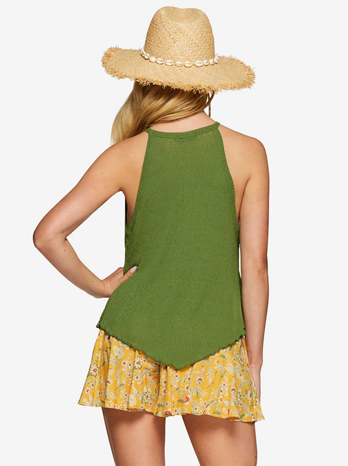 Codie Tank in Vineyard Green sold by Jessica Simpson product image thumbnail 3