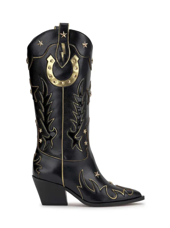 Zembitti Boot in Black sold by Jessica Simpson