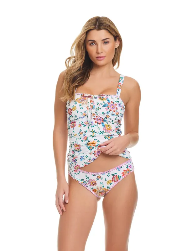 Bandeau Tankini in Stitches sold by Jessica Simpson