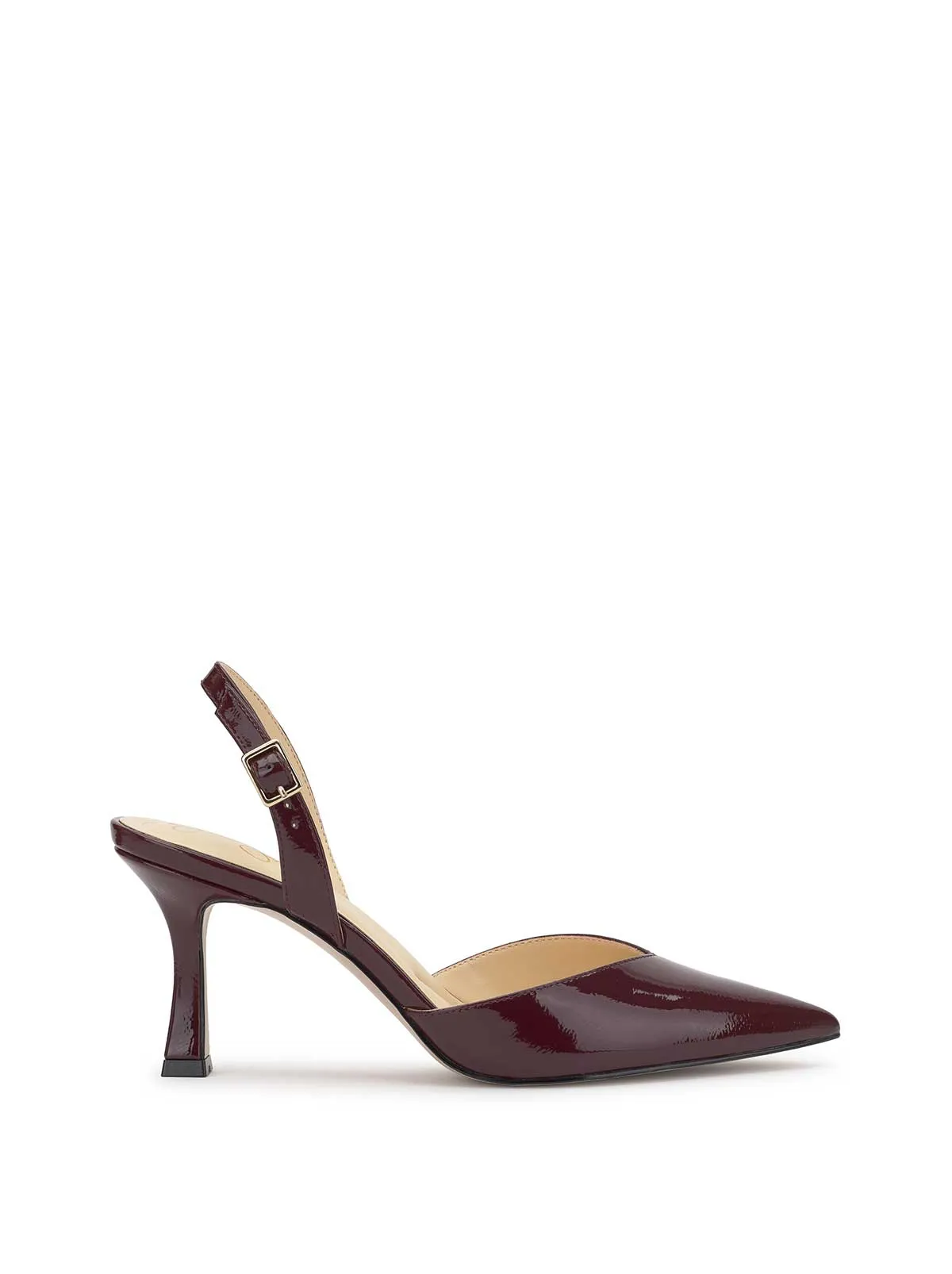 Fyvera High Heel in Dark Cherry sold by Jessica Simpson