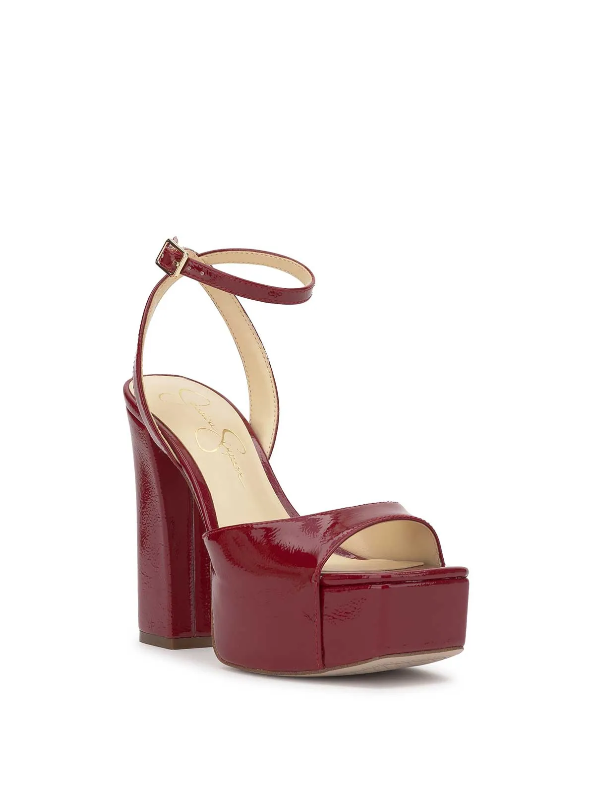 Lirio Platform Sandal in Chili Pepper sold by Jessica Simpson product image thumbnail 4